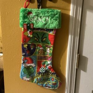 Dr. Seuss Grinch Comic Stocking